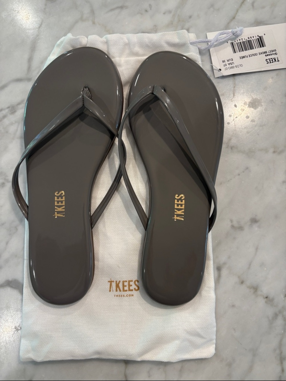 TKEES Foundation Gloss Sandals - Sweet Smoke